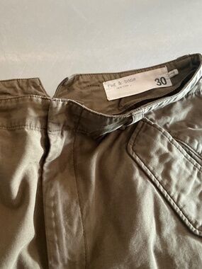 Rag & Bone Khaki Cargo Pants - Size 30